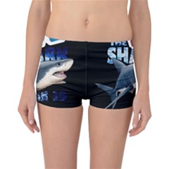 The Shark Movie Reversible Boyleg Bikini Bottoms by Valentinaart