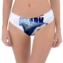 The Shark Movie Reversible Classic Bikini Bottoms by Valentinaart