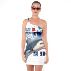 The Shark Movie One Soulder Bodycon Dress by Valentinaart