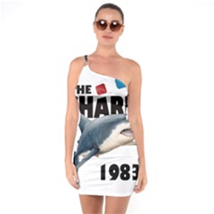 The Shark Movie One Soulder Bodycon Dress by Valentinaart