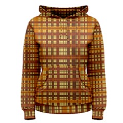 Plaid Pattern Women s Pullover Hoodie by linceazul