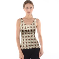 Native American Pattern Tank Top by linceazul