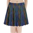 Stylish Colorful Strips Pleated Mini Skirt View1