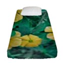 Yellow Flowers At Nature Fitted Sheet (Single Size) View1