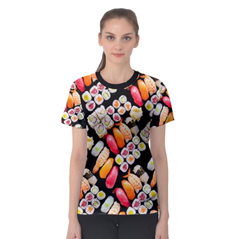 Sushi Women s Sport Mesh Tee by daydreamer