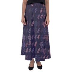 These Letter Ancient Tibetan Kingdom Zhang Zhung Ram Yam Kham Srum Art Sign Flared Maxi Skirt by Mariart