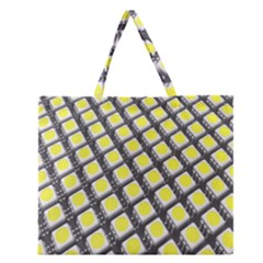 Wafer Size Figure Zipper Large Tote Bag by Mariart