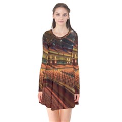 Florida State University Flare Dress by BangZart