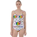 Unicorn sheep Sweetheart Tankini Set View1