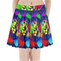 Lion Pleated Mini Skirt View1