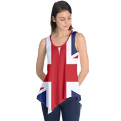 Uk Flag United Kingdom Sleeveless Tunic by Nexatart