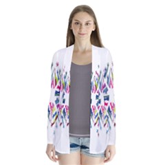 Free Symbol Hands Drape Collar Cardigan by Mariart