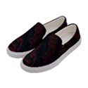 Neon Number Women s Canvas Slip Ons View2