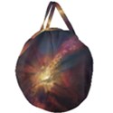 Sun Light Galaxy Giant Round Zipper Tote View2