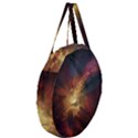 Sun Light Galaxy Giant Round Zipper Tote View3