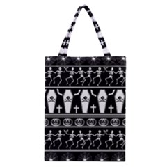 Halloween Pattern Classic Tote Bag by ValentinaDesign