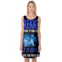 Black Star Trek Tee Sleeveless Satin Nightdress View1