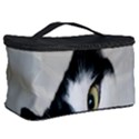 Cat Face Cute Black White Animals Cosmetic Storage Case View2