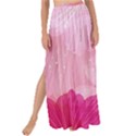 Cosmos Flower Floral Sunflower Star Pink Frame Maxi Chiffon Tie-Up Sarong View1