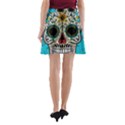 Sugar Skull New 2015 A-Line Pocket Skirt View2