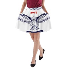 New U S  Citizen Eagle 2017  A-line Pocket Skirt by crcustomgifts