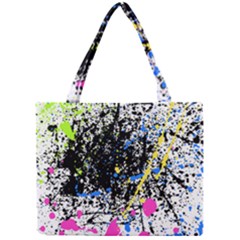 Spot Paint Pink Black Green Yellow Blue Sexy Mini Tote Bag by Mariart