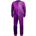 Space Star Planet Galaxy Purple OnePiece Jumpsuit (Men)  View1