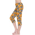 Pattern Halloween Wearing Costume iCreate Capri Leggings  View3