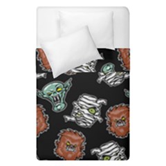 Pattern Halloween Werewolf Mummy Vampire Icreate Duvet Cover Double Side (single Size) by iCreate