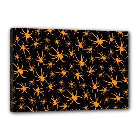 Halloween Spiders Canvas 18  X 12  by iCreate