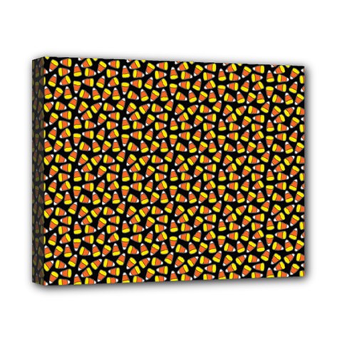 Pattern Halloween Candy Corn   Canvas 10  X 8  by iCreate