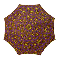 Halloween Colorful Jackolanterns  Golf Umbrellas by iCreate