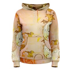 Wonderful Floral Design In Soft Colors Women s Pullover Hoodie by FantasyWorld7