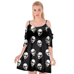 Dracula Cutout Spaghetti Strap Chiffon Dress by Valentinaart