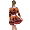 Halloween pumpkin Smock Dress View2