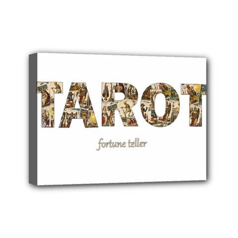 Tarot Fortune Teller Mini Canvas 7  X 5  by Valentinaart