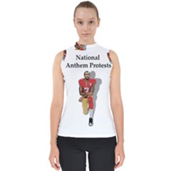 National Anthem Protest Shell Top by Valentinaart