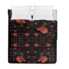 Roses From The Fantasy Garden Duvet Cover Double Side (full/ Double Size) by pepitasart