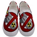 No nuclear weapons Men s Canvas Slip Ons View1