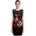 No nuclear weapons Sleeveless Velvet Midi Dress View1