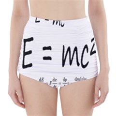 E=mc2 Formula Physics Relativity High-waisted Bikini Bottoms by picsaspassion