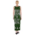 Ugly Christmas Sweater Fitted Maxi Dress View2