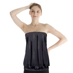 Tree Christmas Strapless Top by Mariart