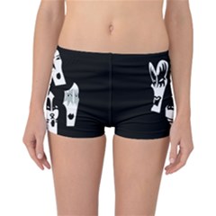 Kiss Band Logo Reversible Boyleg Bikini Bottoms by Celenk