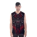 Black Dragon Grunge Men s Basketball Tank Top View1