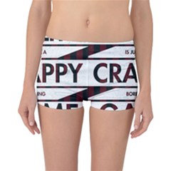 Reality Is Just A Crappy  Boring Game Reversible Boyleg Bikini Bottoms by Celenk