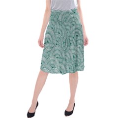 Design Art Wesley Fontes Midi Beach Skirt by wesleystores