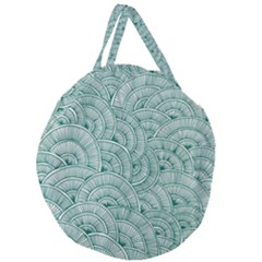 Design Art Wesley Fontes Giant Round Zipper Tote by wesleystores