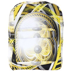 Incredible Eye Of A Yellow Construction Robot Full Print Backpack by jayaprime