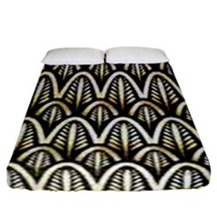 Art Deco Fitted Sheet (california King Size) by NouveauDesign